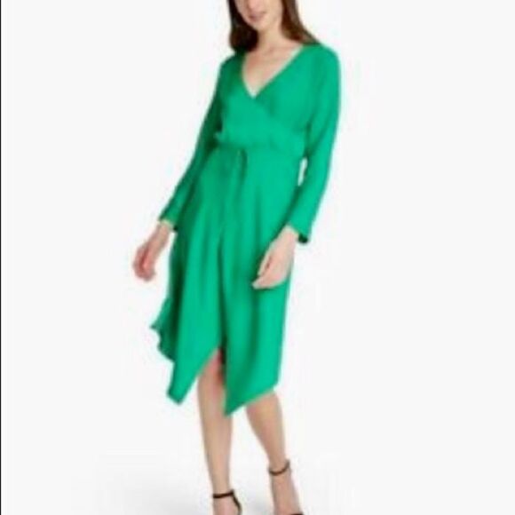 NWT Cushnie for Target green asymmetrical dress - Picture 3 of 12